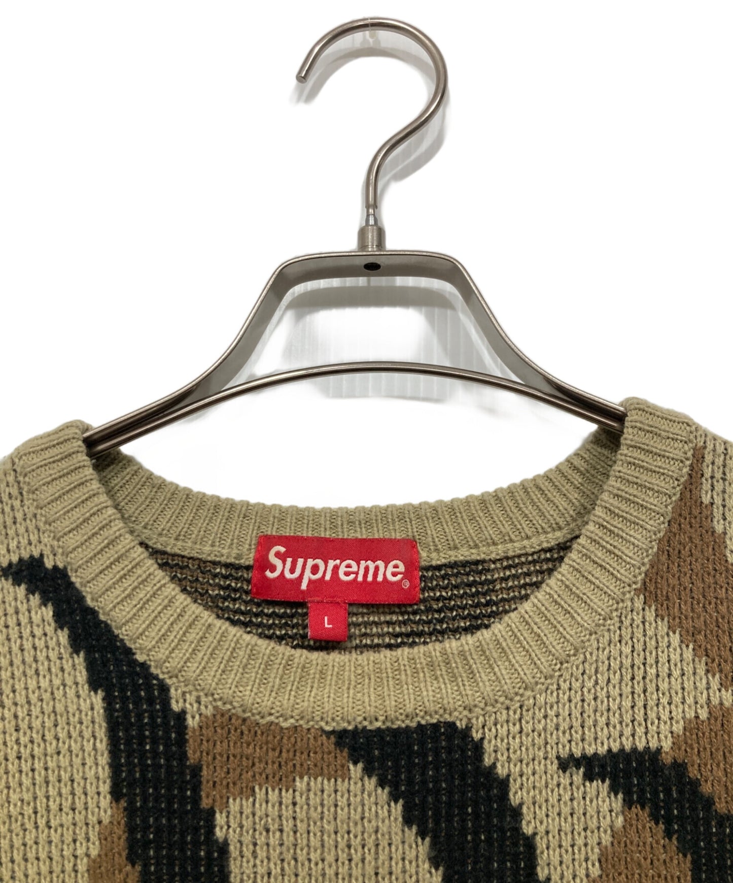 [Pre-owned] SUPREME tribal camo Sweater