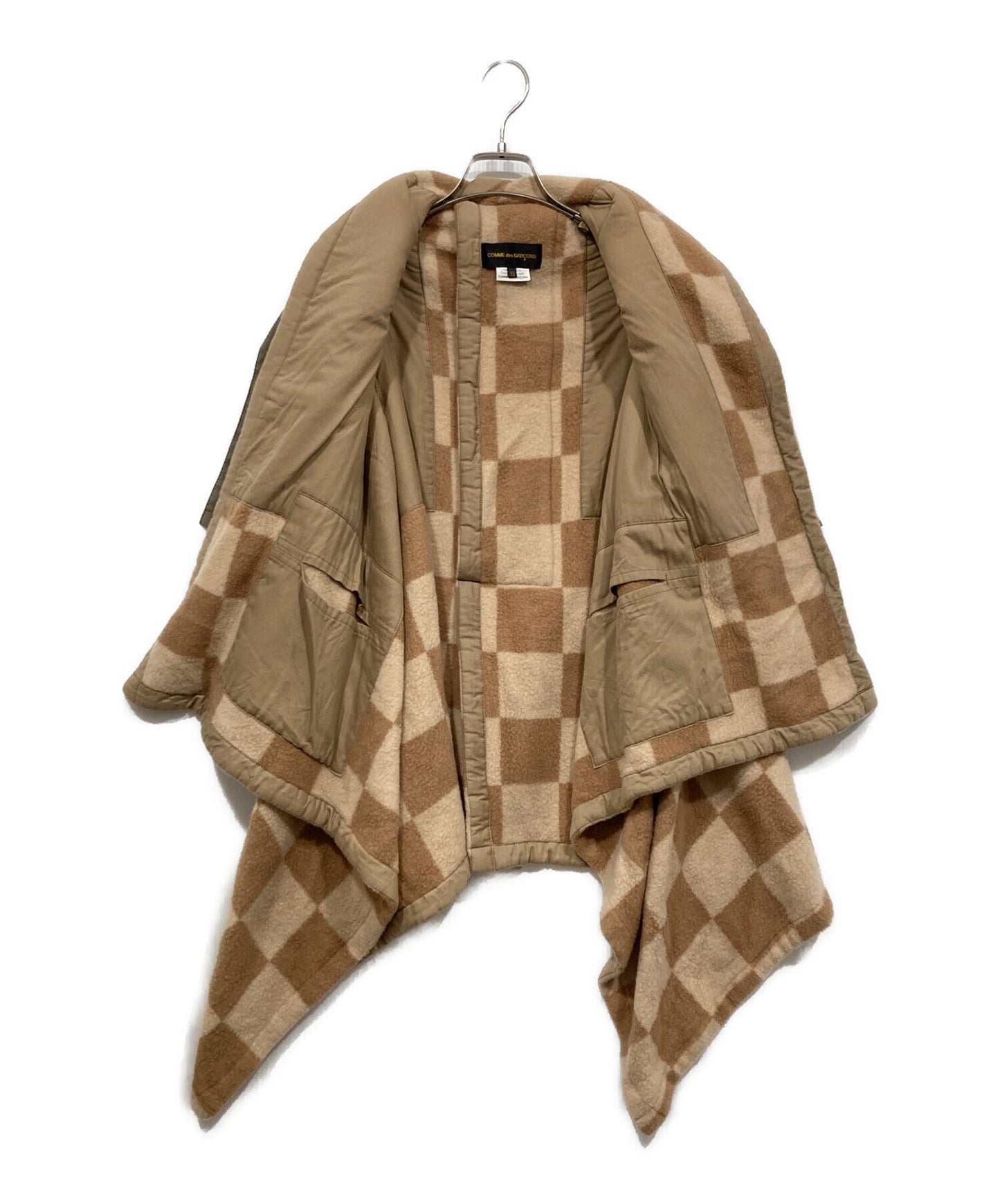 [Pre-owned] COMME des GARCONS Docking Check Coat GD-J058
