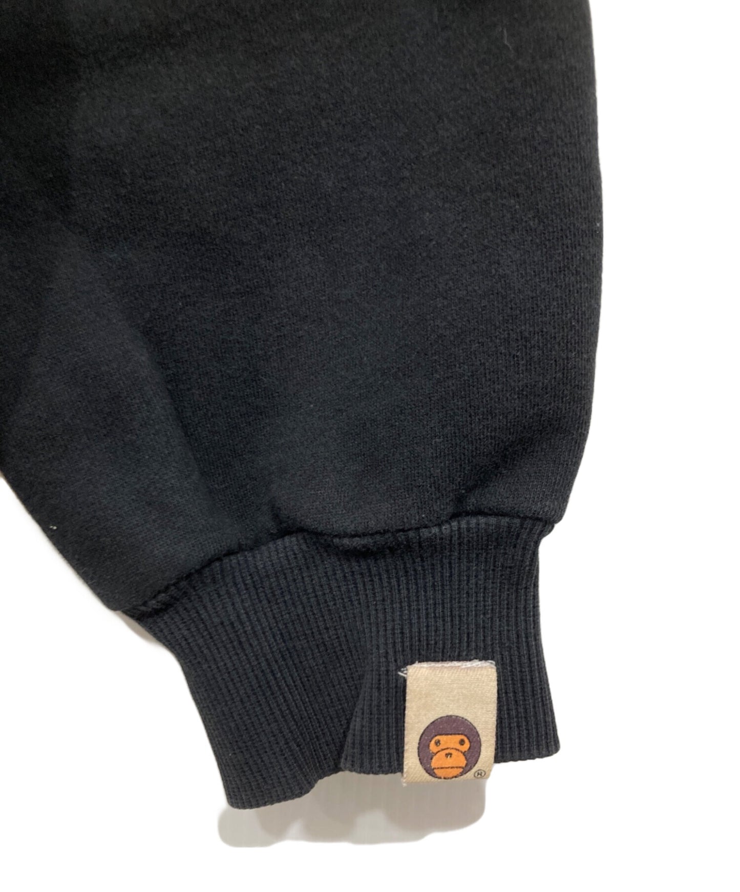 [Pre-owned] A BATHING APE BABY MILO printed crew neck sweatshirt