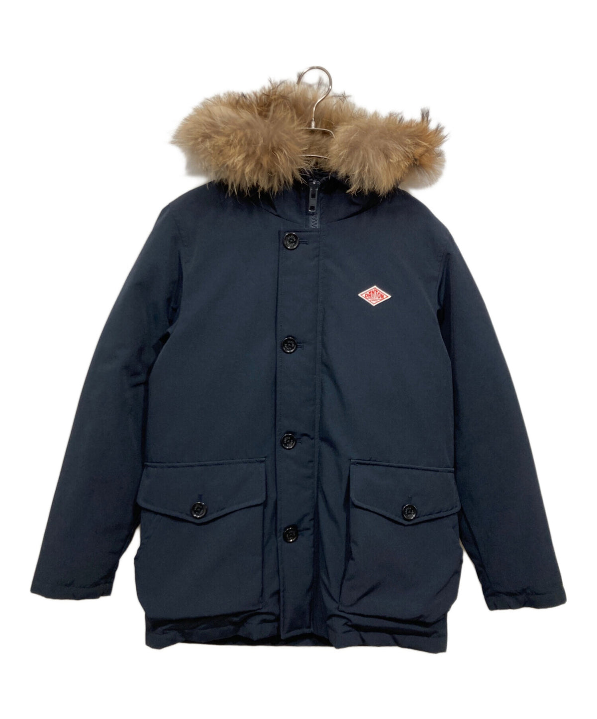 [Pre-owned] DANTON Fur-Trimmed Down Jacket JD-8535 LAS