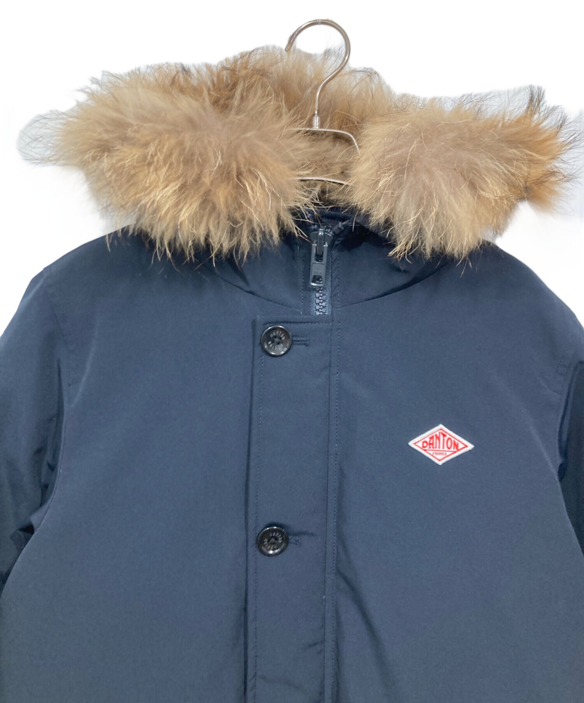 [Pre-owned] DANTON Fur-Trimmed Down Jacket JD-8535 LAS