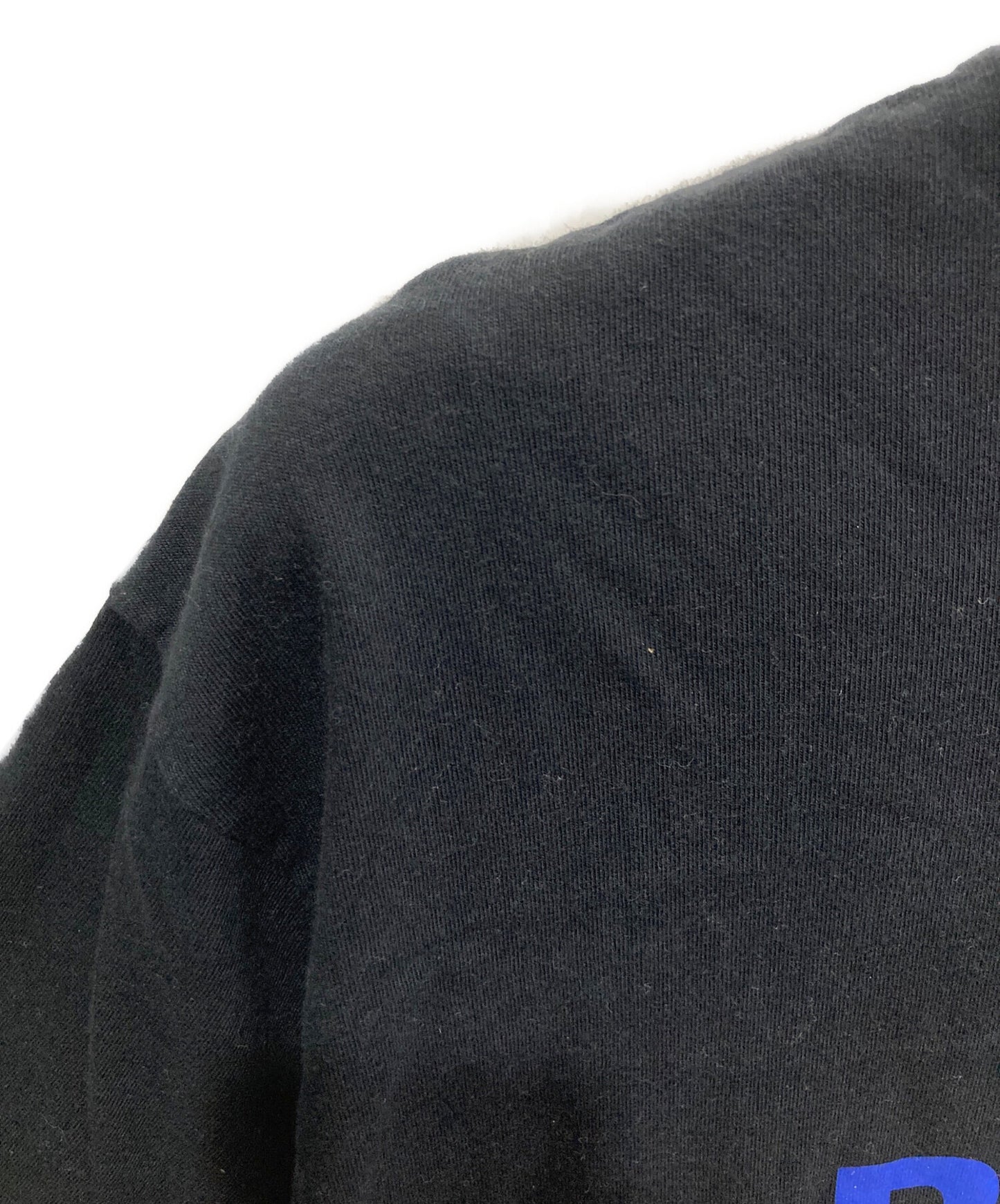 [Pre-owned] BALENCIAGA Logo Print T-Shirt/Short-Sleeved Cut & Sewn/20SS 594579 TGV43