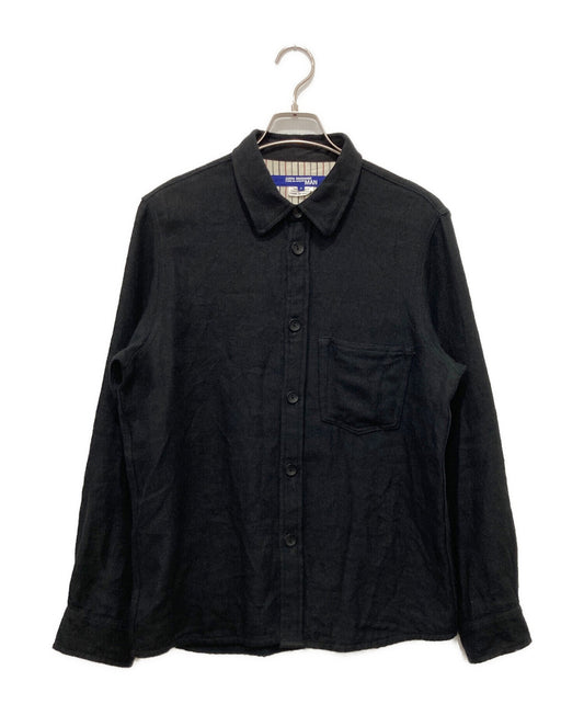[Pre-owned] eYe COMME des GARCONS JUNYAWATANABE MAN Elbow patch wool shirt WF-B401
