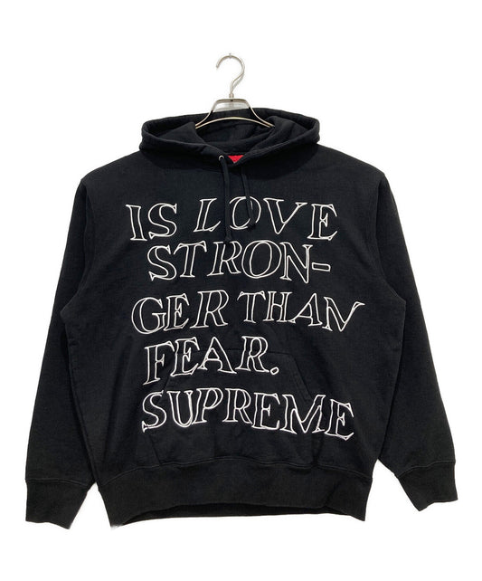 [Pre-owned] SUPREME Stronger Than Fear Hooded/23SS