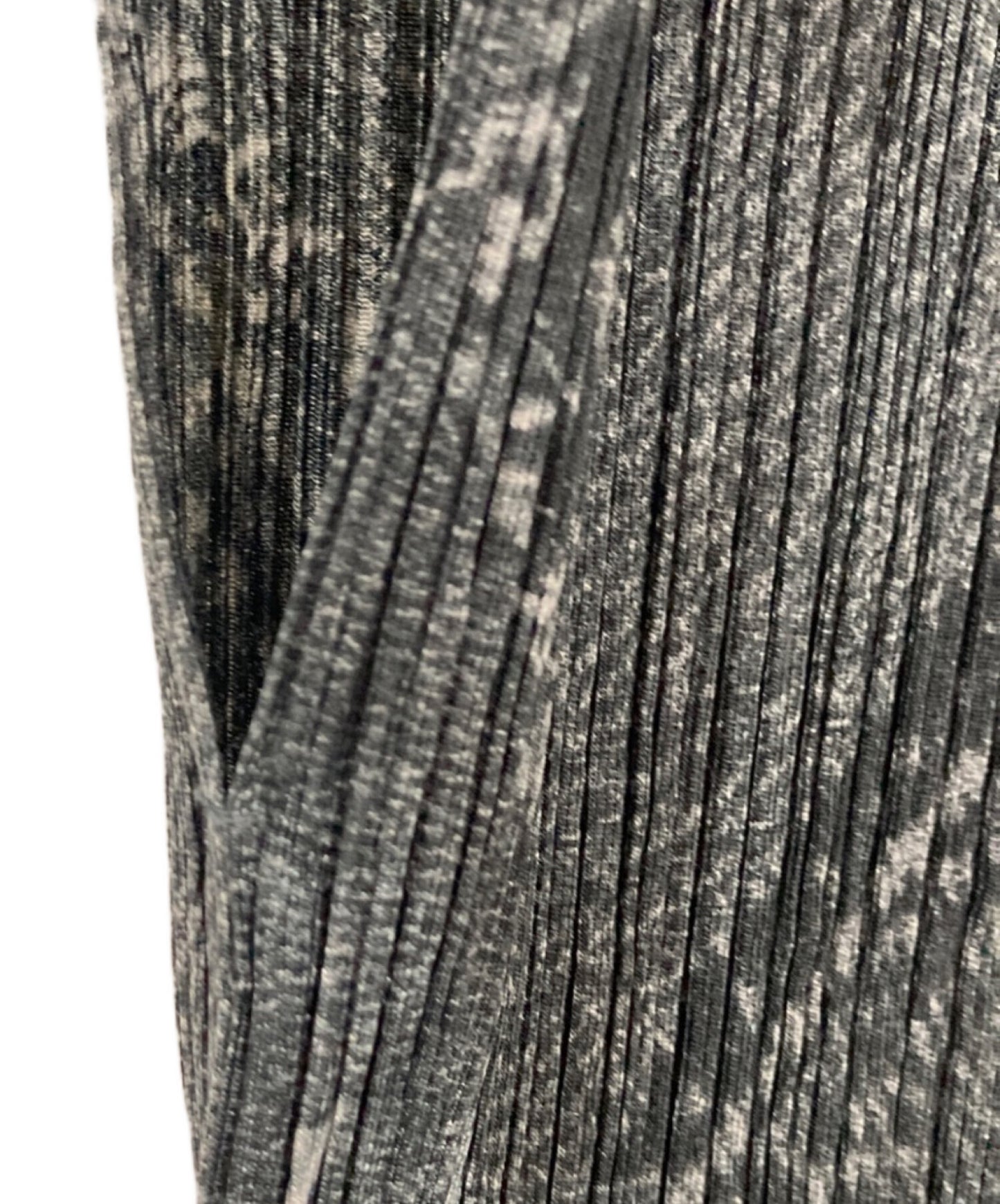 [Pre-owned] PLEATS PLEASE Patch Denim Transfer High Neck Sleeveless Cut and Sewn PP41-JK871