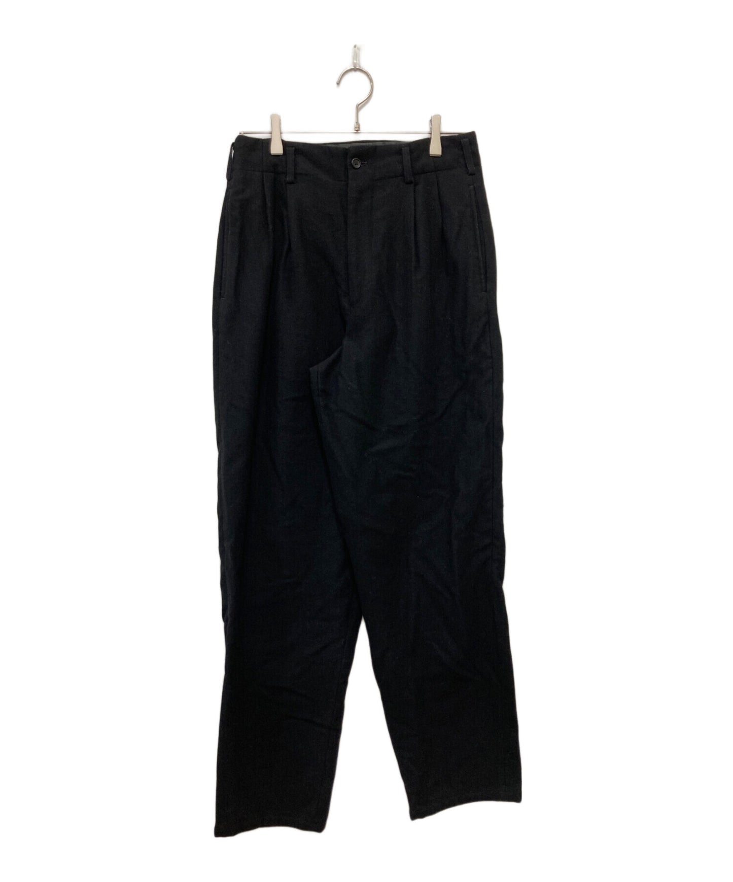 [Pre-owned] Yohji Yamamoto pour homme two-tucked wool pants