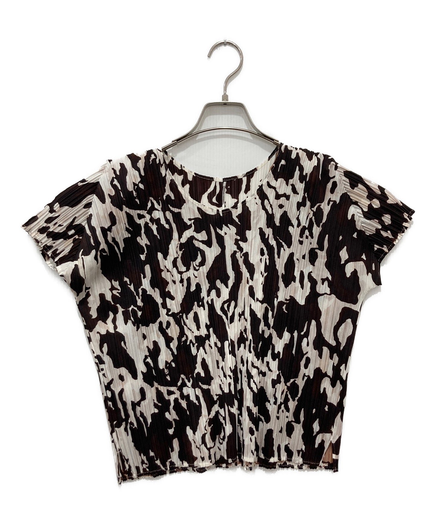 [Pre-owned] PLEATS PLEASE pleated knit PP41-JK782