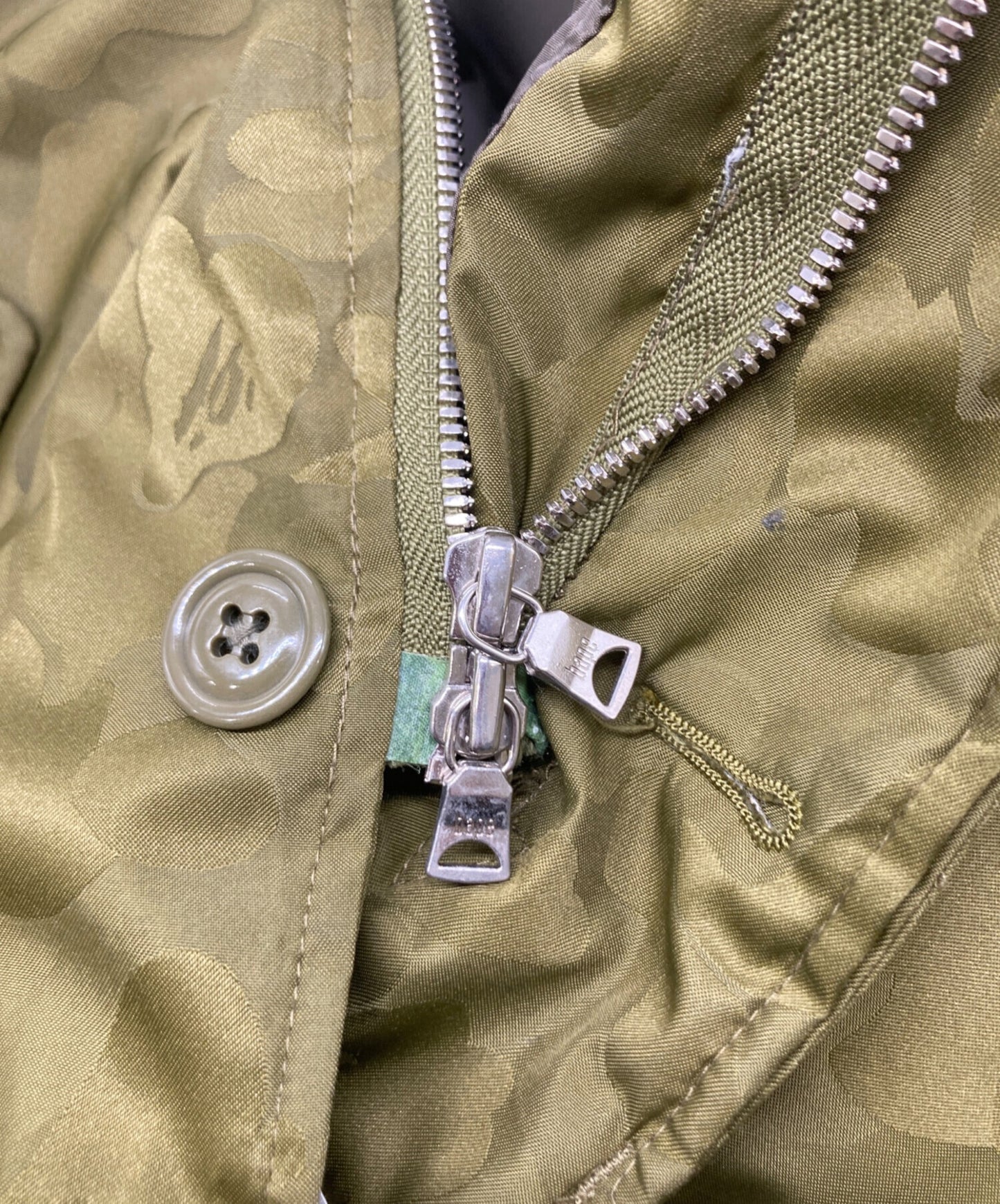 [Pre-owned] A BATHING APE M-43 Camo Pattern Down Jacket