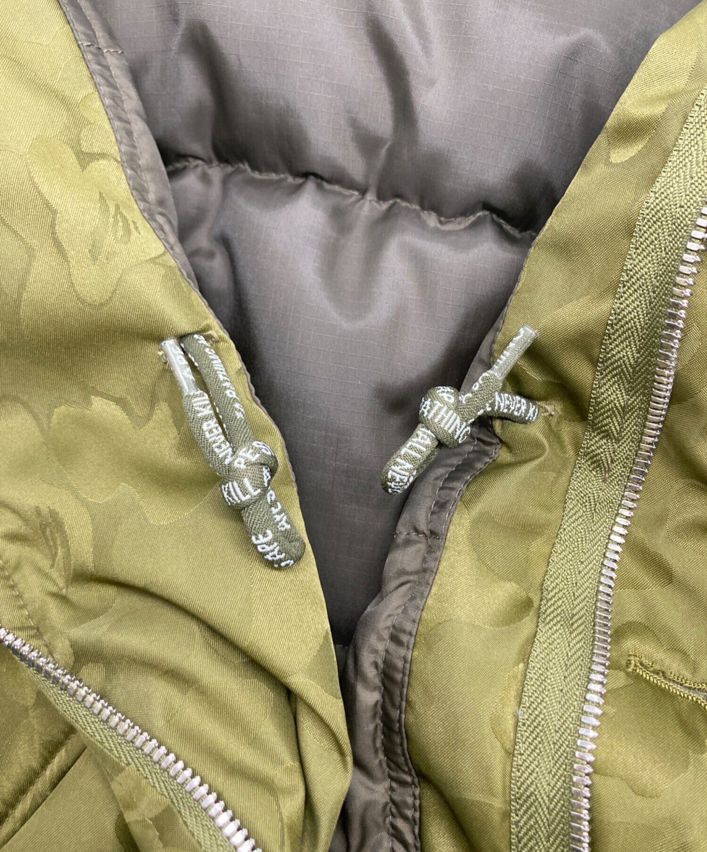 [Pre-owned] A BATHING APE M-43 Camo Pattern Down Jacket