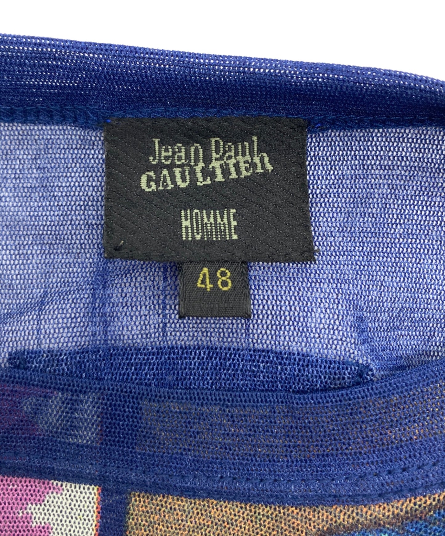 [Pre-owned] Jean Paul Gaultier homme Mesh Top