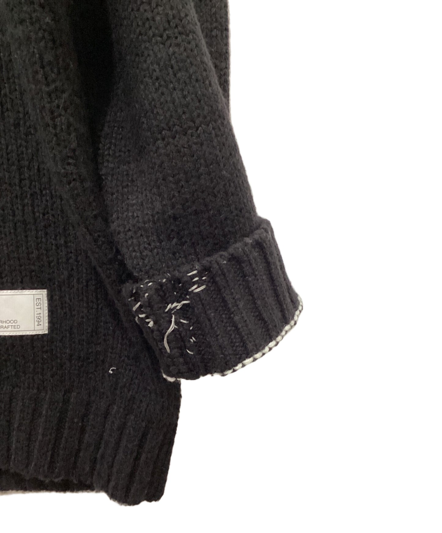 [Pre-owned] NEIGHBORHOOD SAVAGE CREWNECK SWEATER 252FUNH-KNM02
