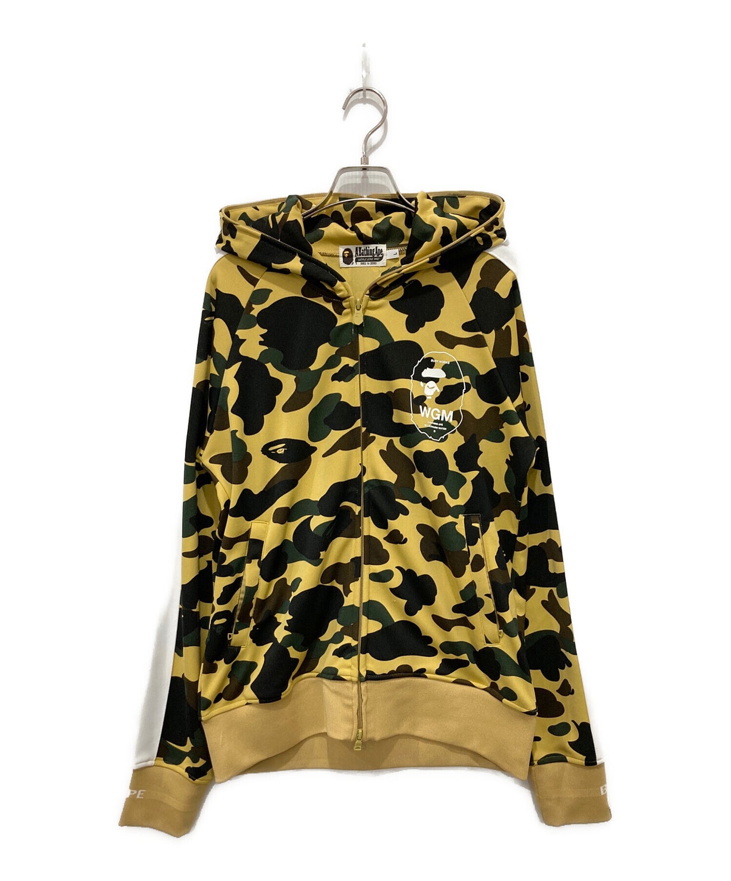 [Pre-owned] A BATHING APE 1st Camo Line Jersey Zip Hoodie 001zpe801002x