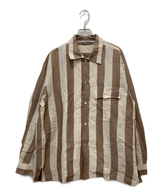 [Pre-owned] ISSEY MIYAKE MEN 80's long-sleeved striped shirt
