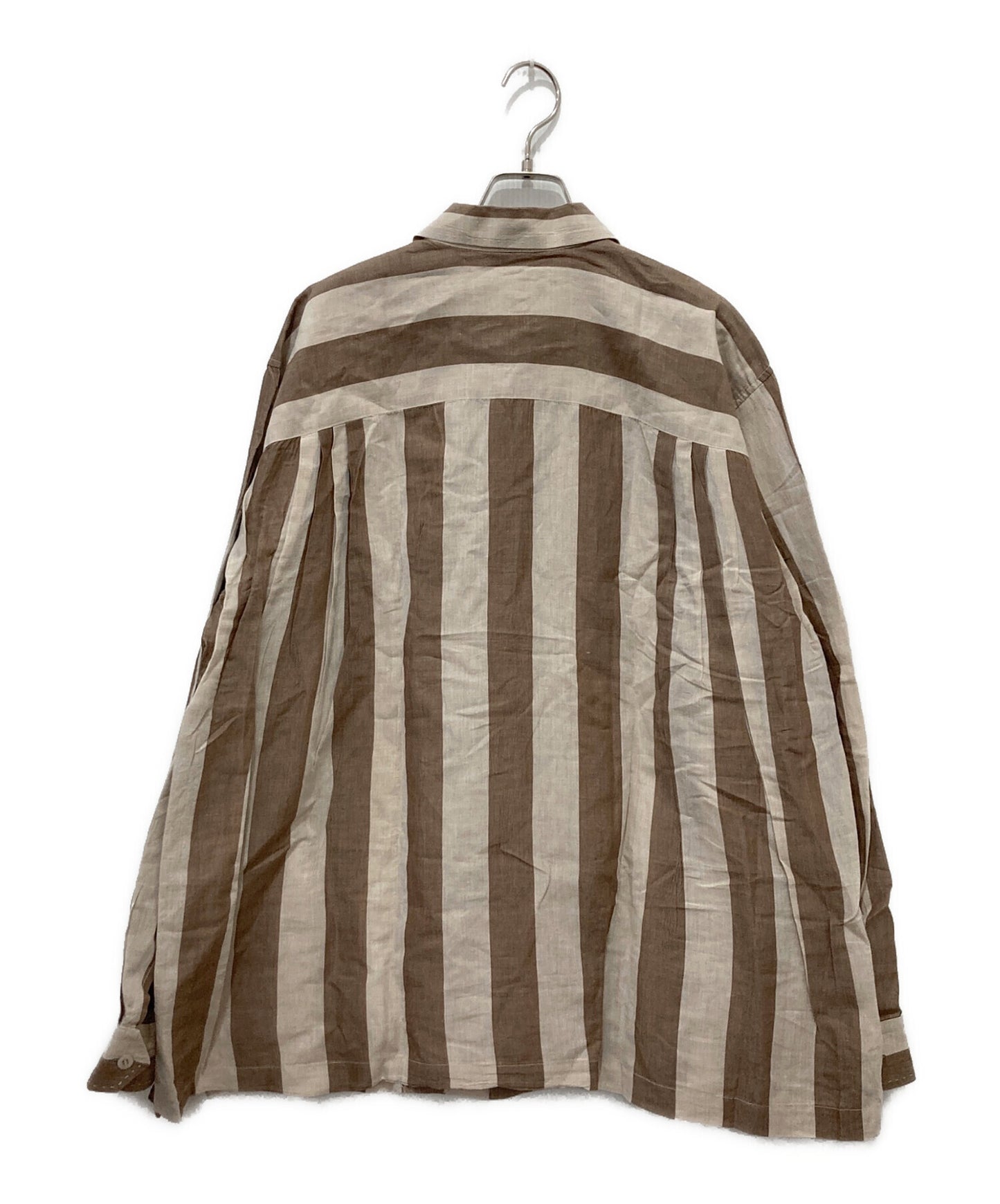 [Pre-owned] ISSEY MIYAKE MEN 80's long-sleeved striped shirt