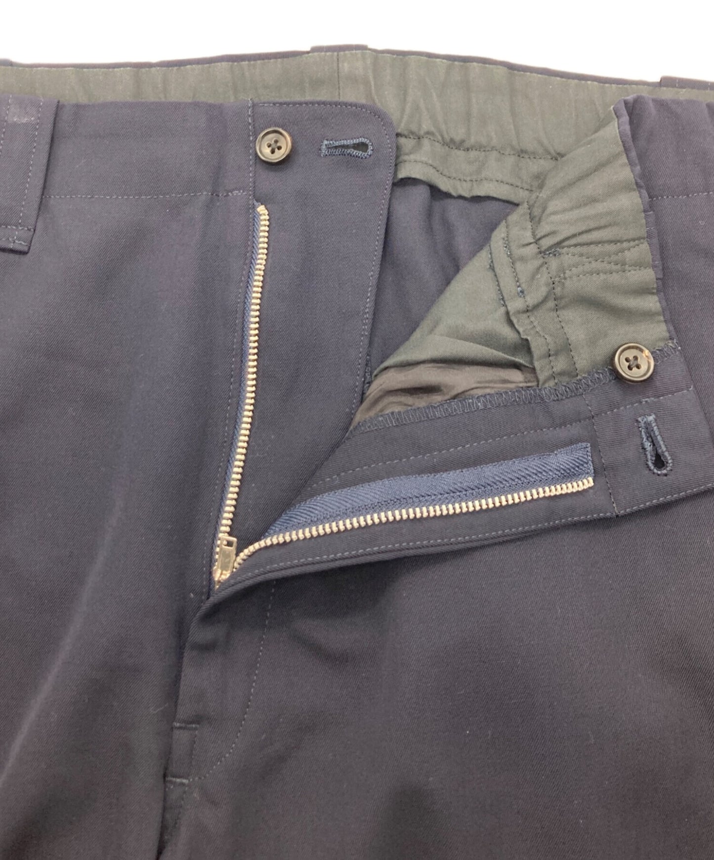 [Pre-owned] Yohji Yamamoto pour homme Wool Gabardine Slacks HP-P15-100