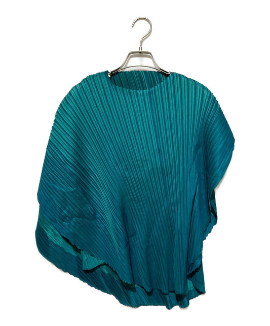 [Pre-owned] PLEATS PLEASE Asymmetrical pleated blouse PP73-JK-562