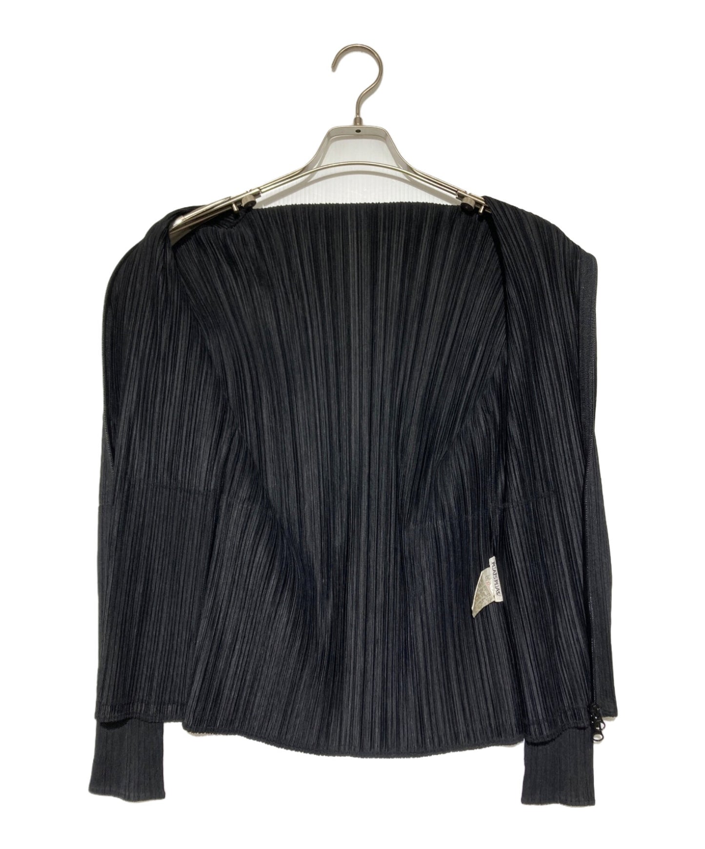 [Pre-owned] PLEATS PLEASE zip-up pleated jacket PP04-JD351