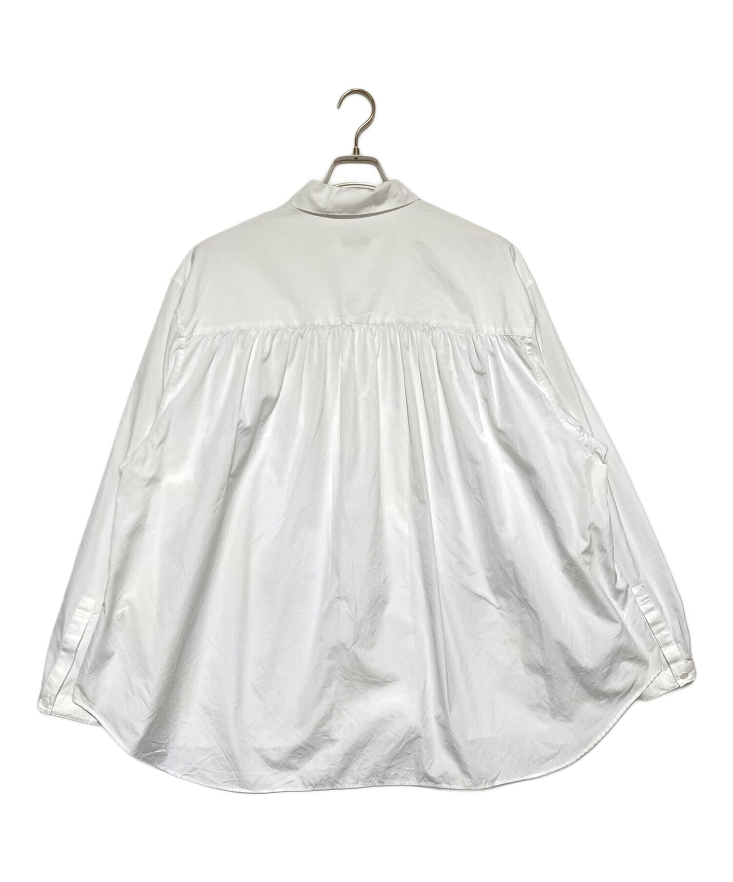 [Pre-owned] s'yte COTTON BROAD CLOTH DRAPED SHIRT UV-B05-080