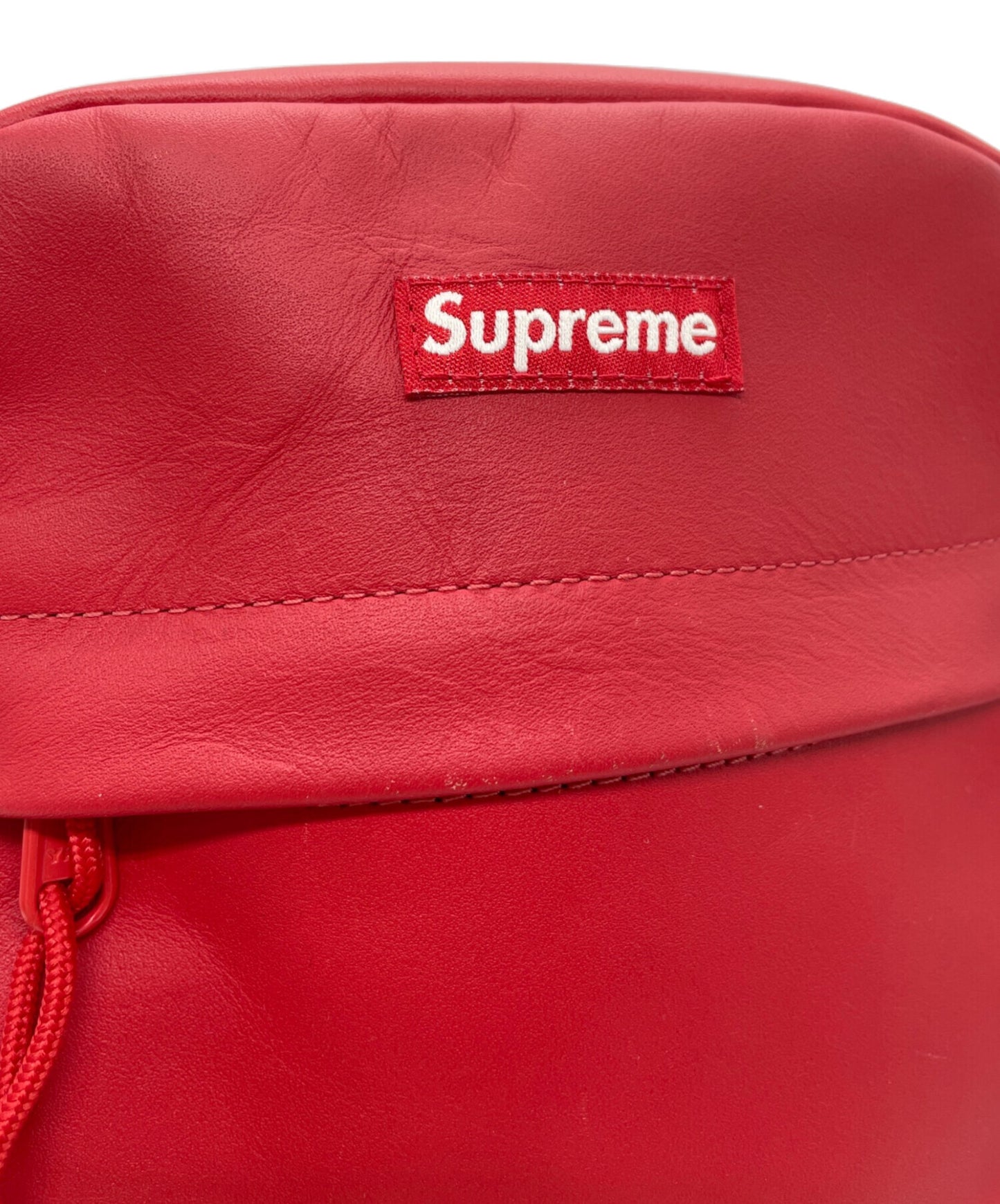 [Pre-owned] SUPREME 23AW Leather Shoulder Bag