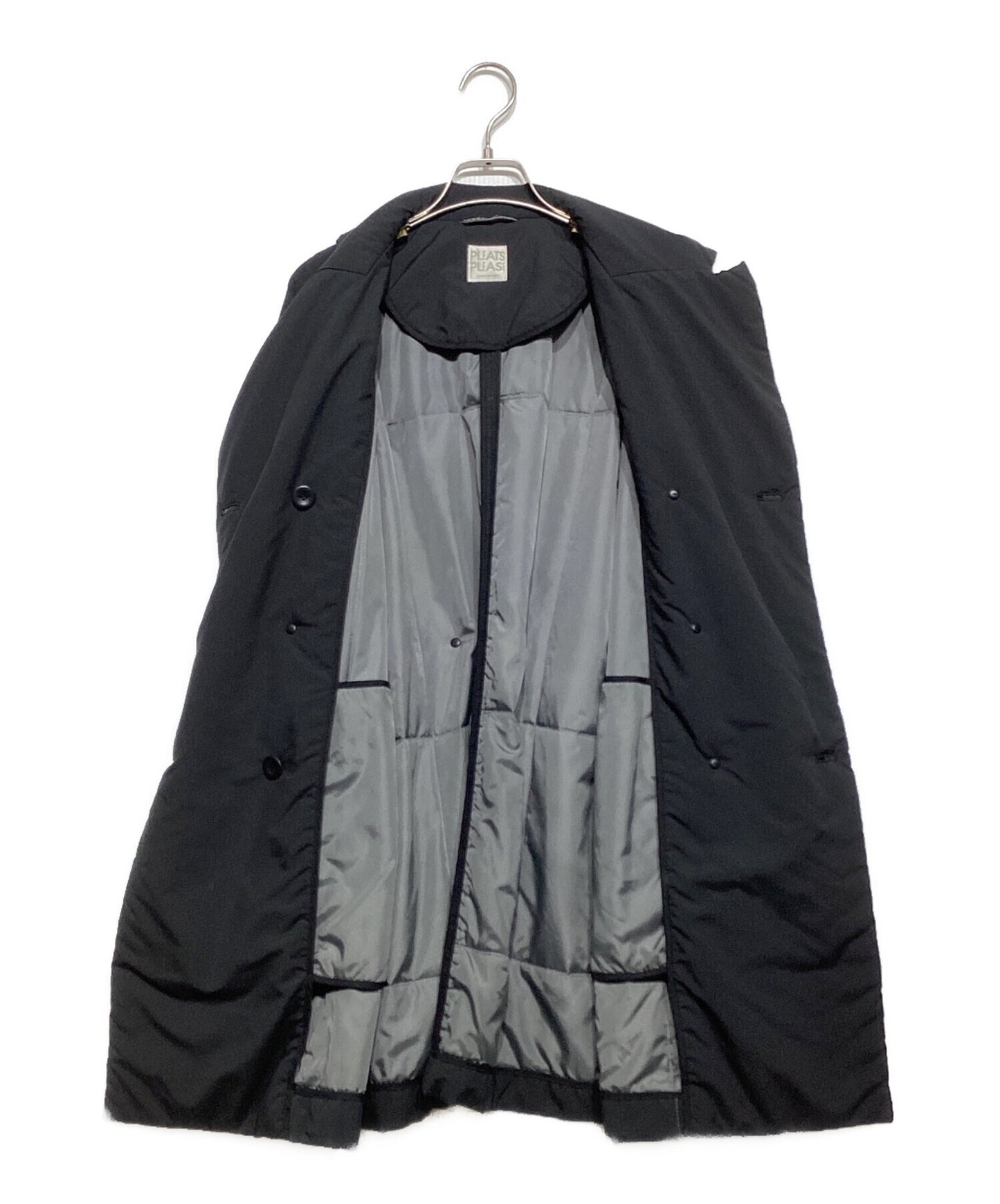 [Pre-owned] PLEATS PLEASE semi-double padded coat PP94-ZA881