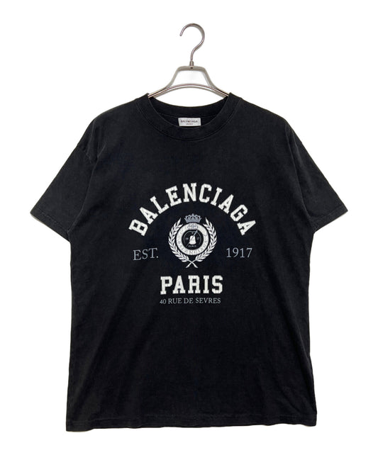 [Pre-owned] BALENCIAGA Vintage Logo T-Shirt 600583 TLV04