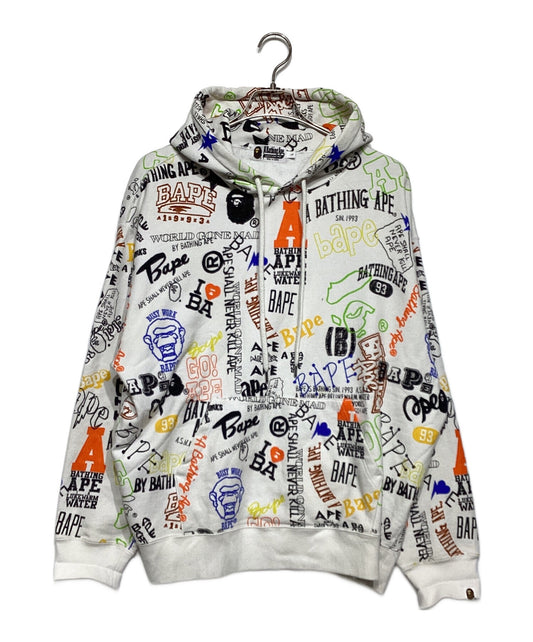 [Pre-owned] A BATHING APE pullover hoodie 001PPK301301M