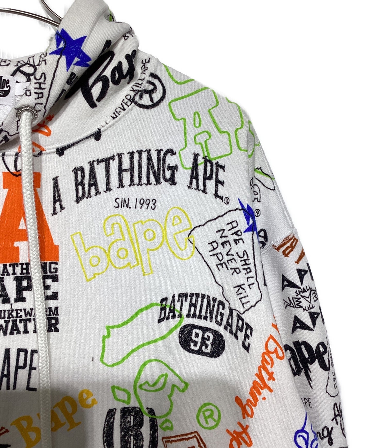 [Pre-owned] A BATHING APE pullover hoodie 001PPK301301M