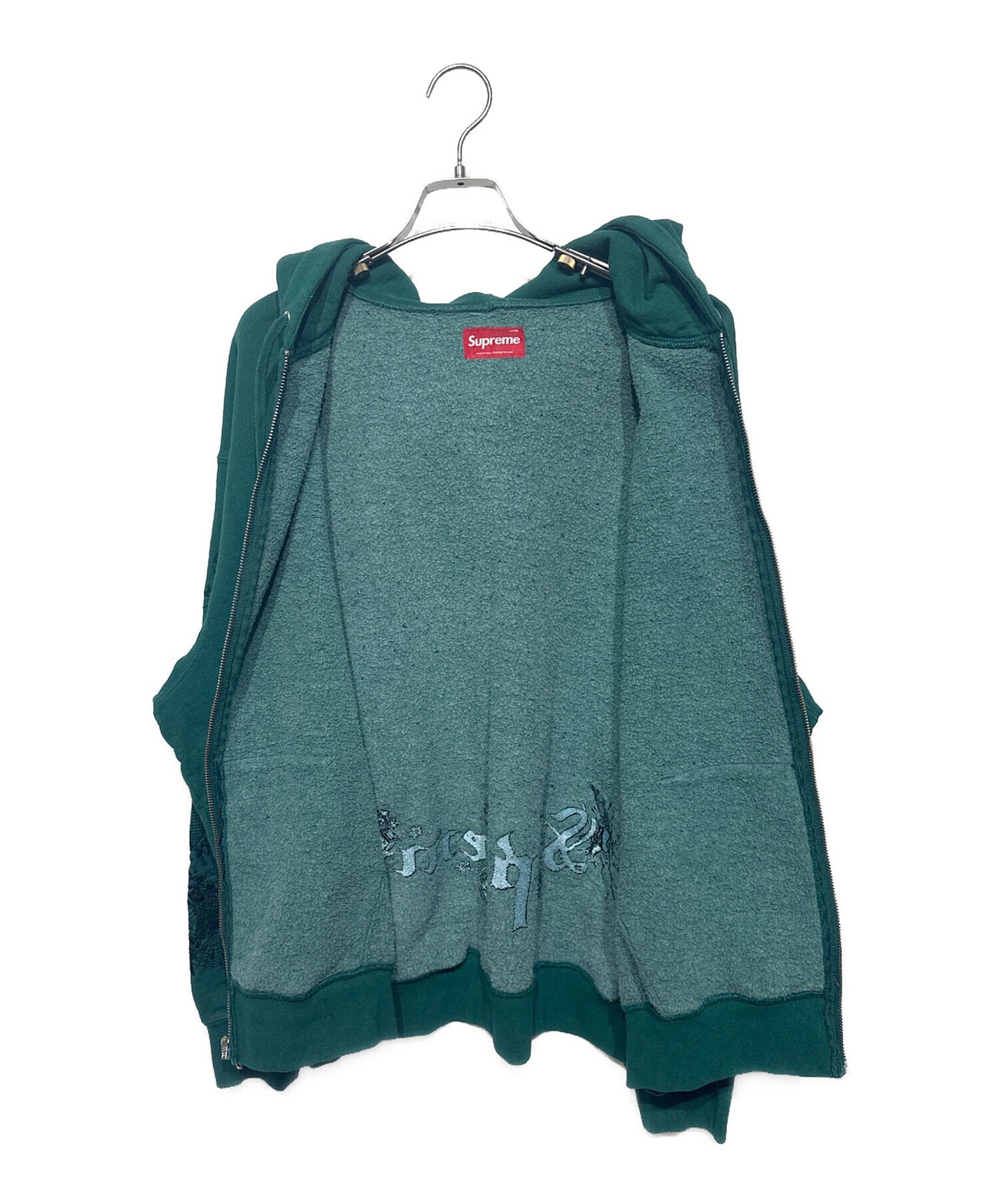 [Pre-owned] SUPREME AOI zip up hooded sweatshirt