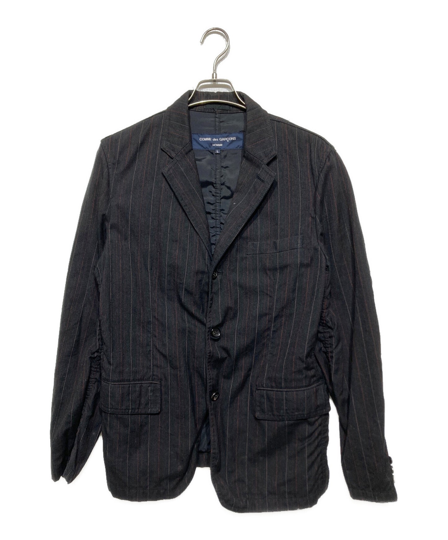 [Pre-owned] COMME des GARCONS HOMME Striped Tailored Jacket HP-J003