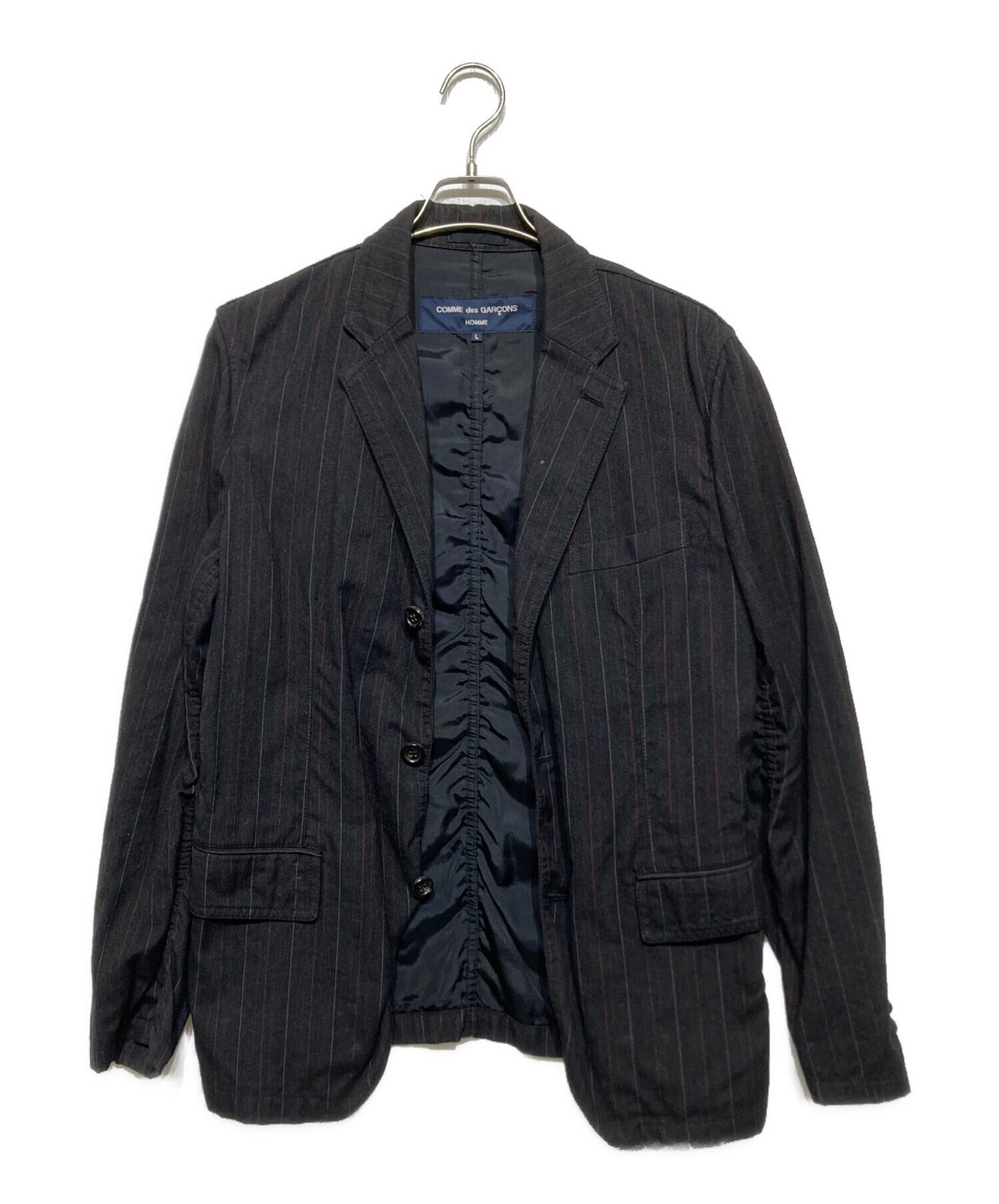 [Pre-owned] COMME des GARCONS HOMME Striped Tailored Jacket HP-J003