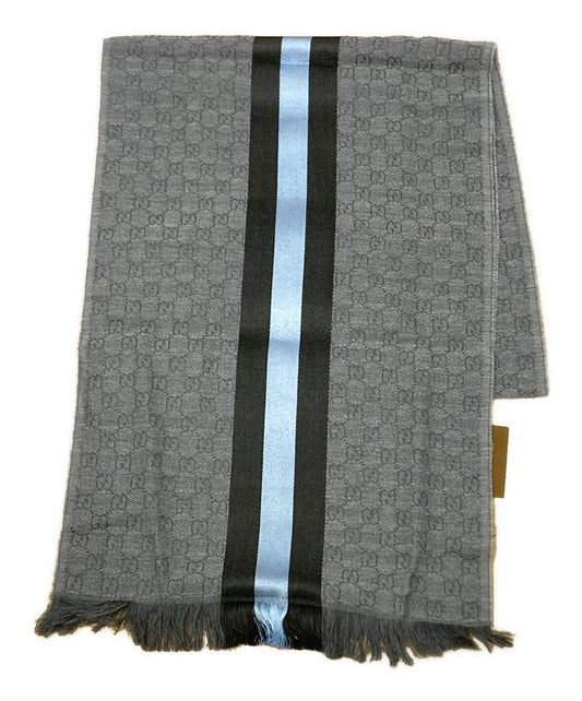 [Pre-owned] GUCCI GG Pattern Sherry Line Stole 147351