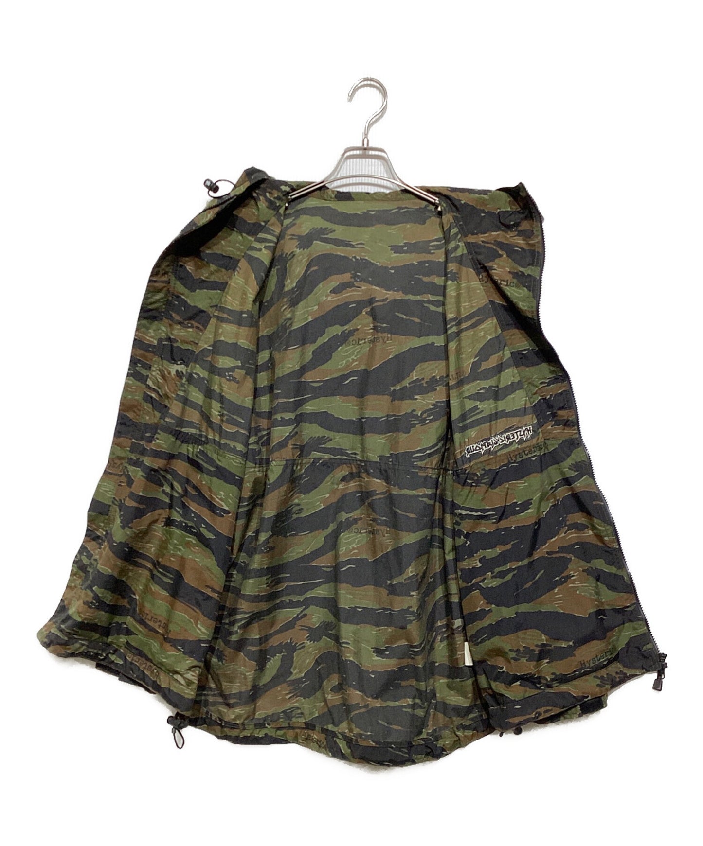 [Pre-owned] Hysteric Glamour Chamofla Nylon Hoodie 2AB-4338