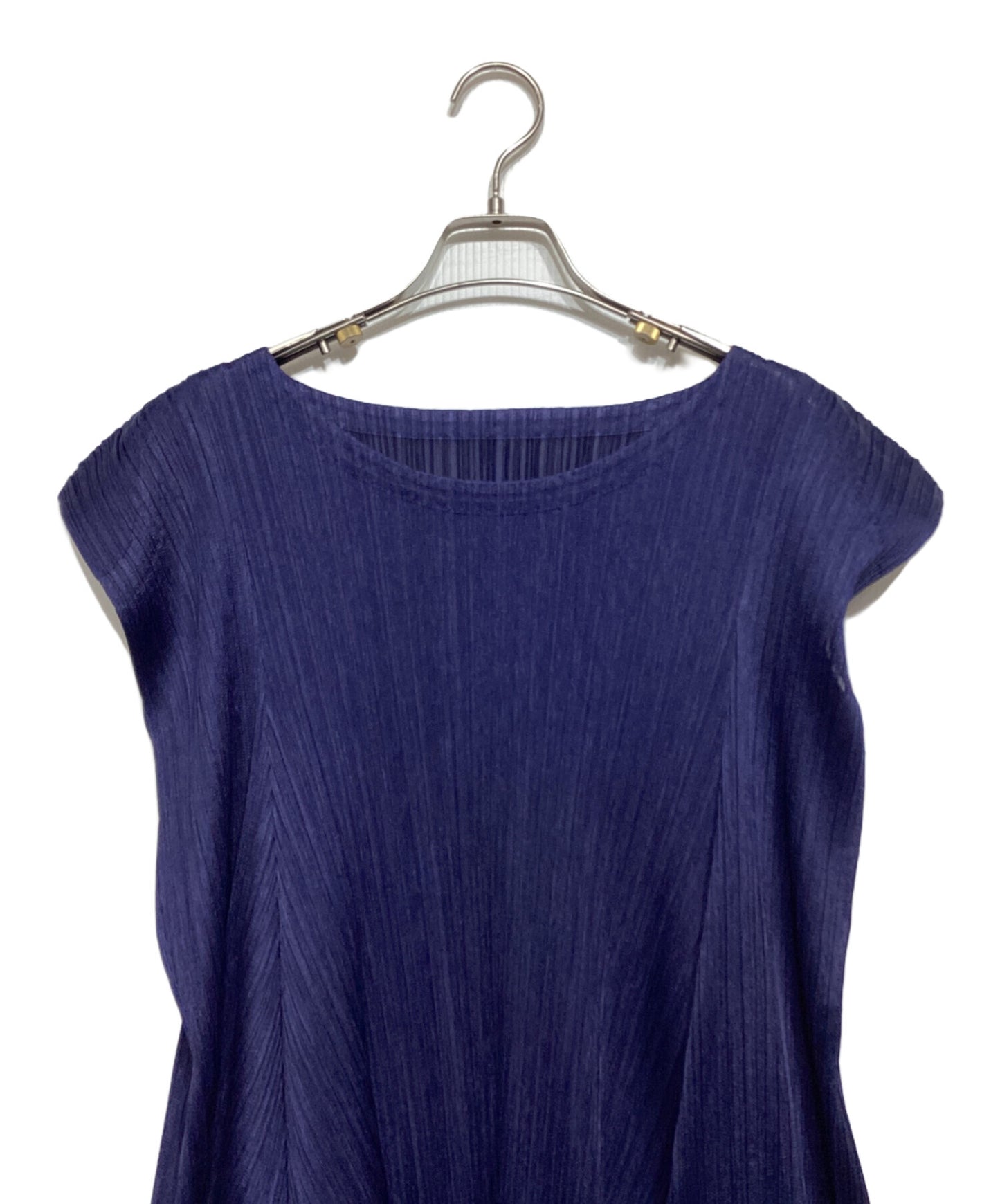 [Pre-owned] PLEATS PLEASE Shaped Sleeveless Dress PP61-JT574