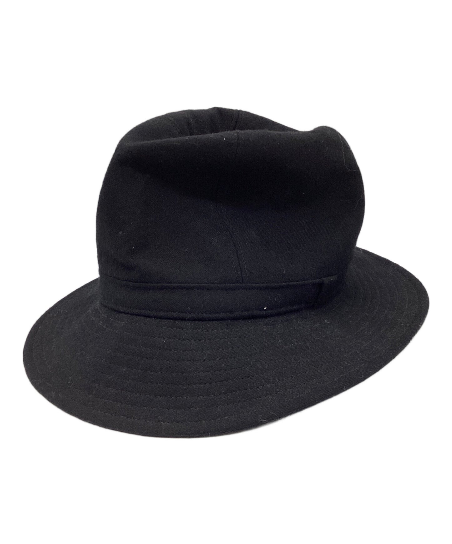 [Pre-owned] Yohji Yamamoto pour homme Fedora hat Wrinkled Gabardine Fedora hat HR-H09-139