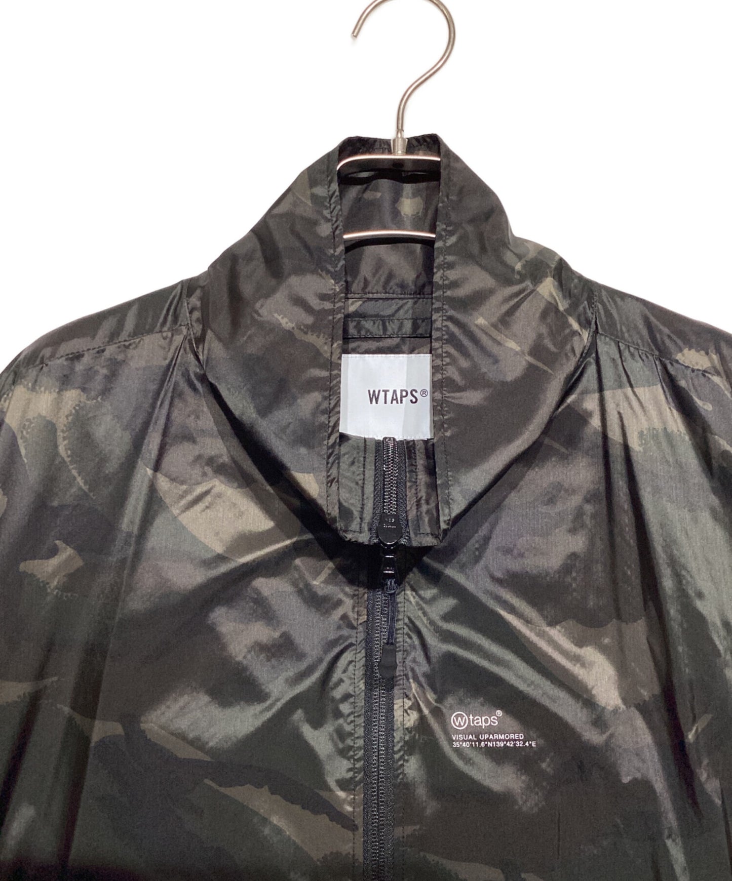 [Pre-owned] WTAPS TRACK JACKET NYLON TAFFETA TEXTILE 232BRDT-JKM02 232BRDT-JKM02