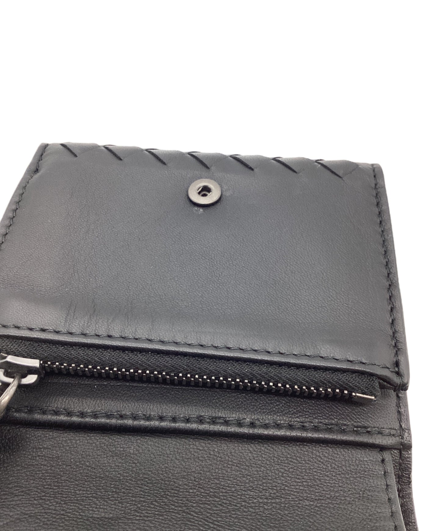 [Pre-owned] BOTTEGA VENETA Intrecciato Trifold Wallet 533451 533451