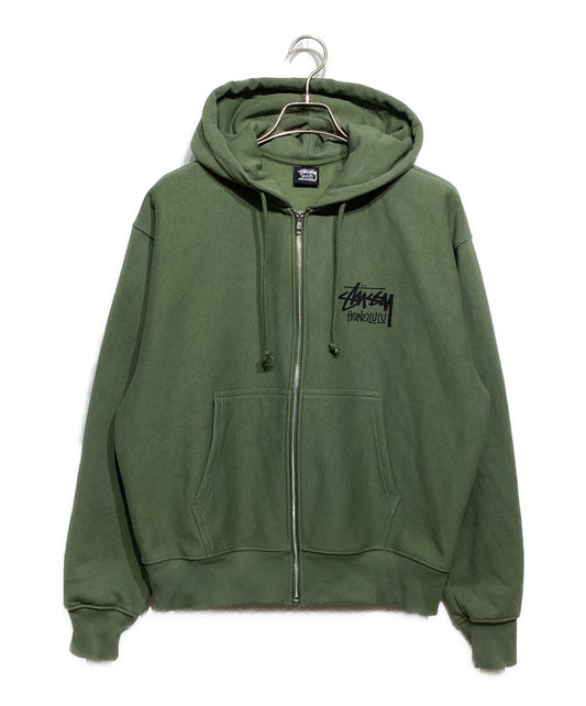 [Pre-owned] stussy HONOLULU Zip Hoodie Z4000SZS (Honolulu Zip Hoodie) Z4000SZS