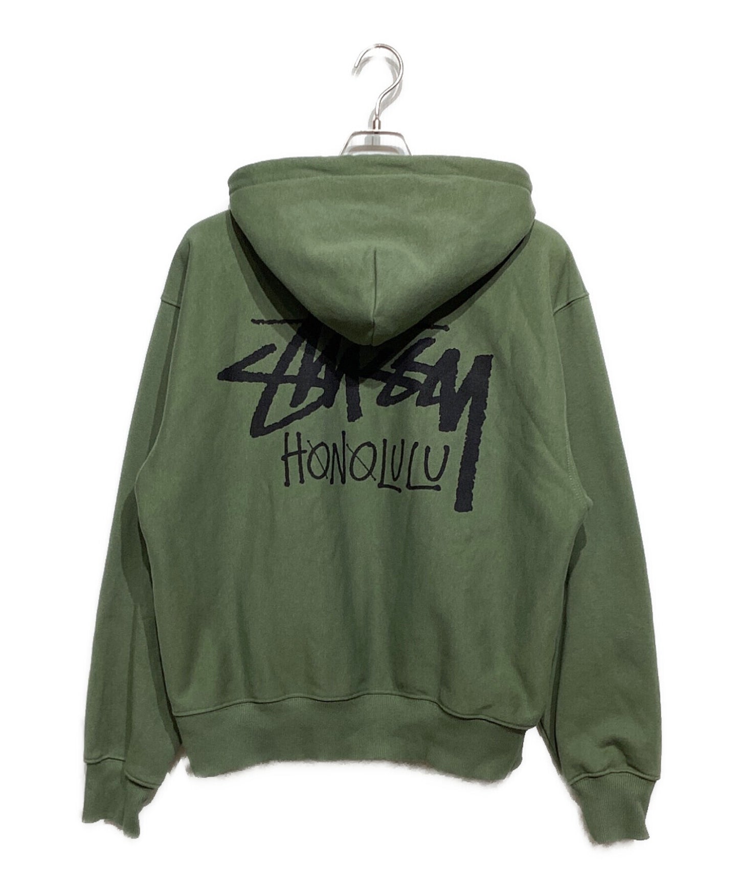 [Pre-owned] stussy HONOLULU Zip Hoodie Z4000SZS (Honolulu Zip Hoodie) Z4000SZS