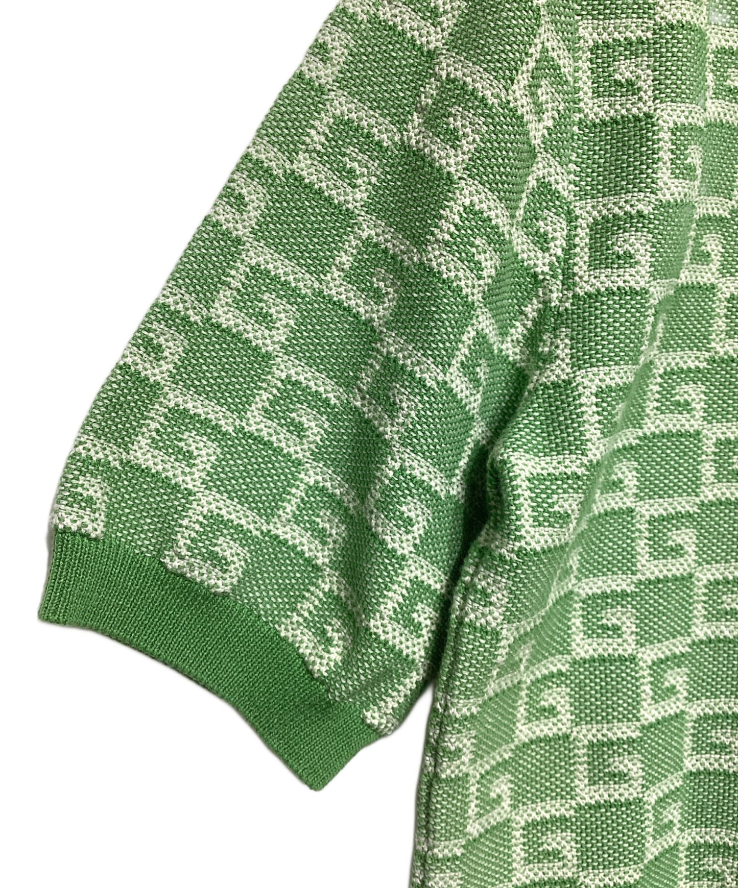 [Pre-owned] GUCCI knit polo shirt 715055 XKCR0