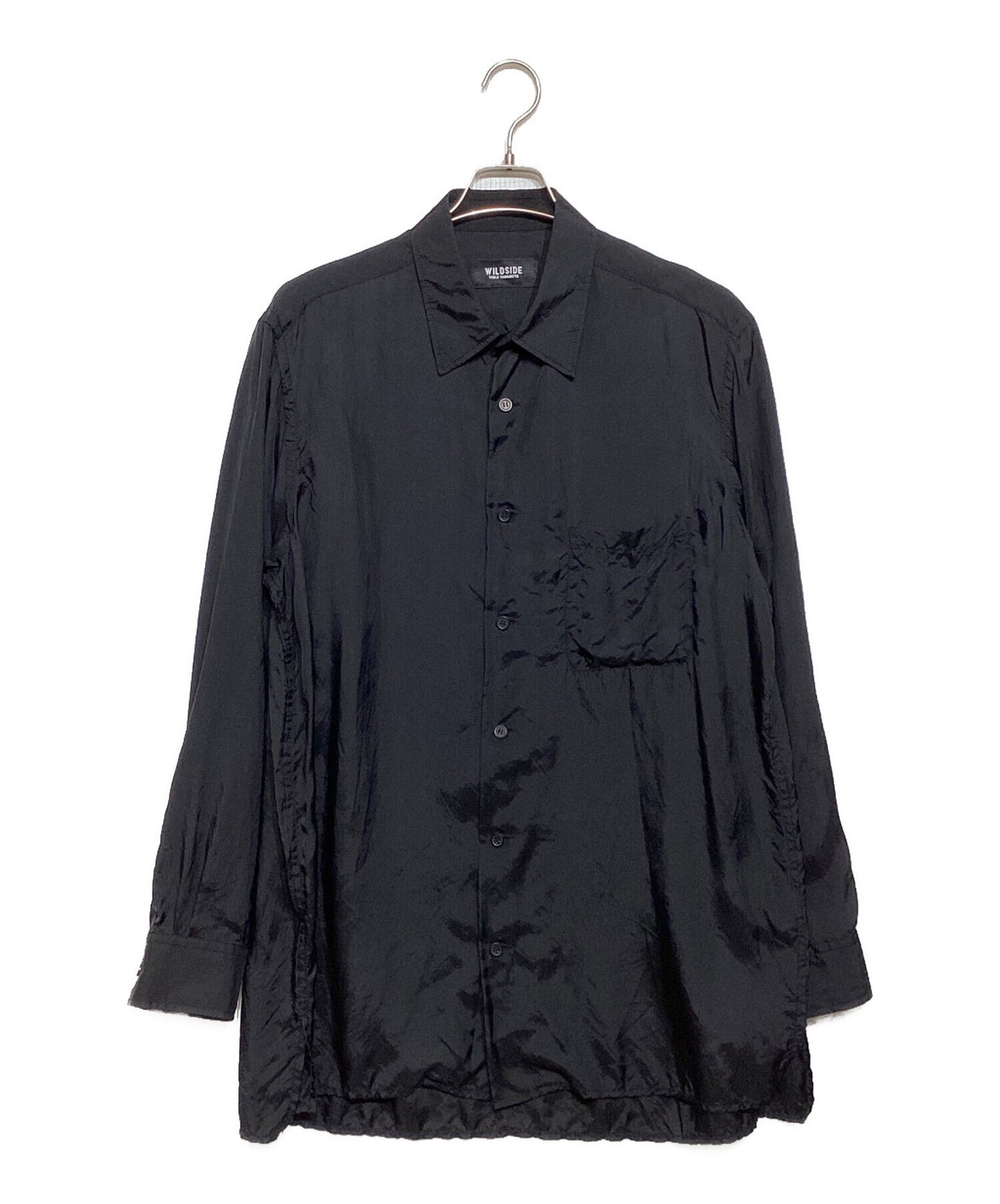 [Pre-owned] WILDSIDE YOHJI YAMAMOTO Cupro Shirt WJ-B20-200 (Cupro Shirt) WJ-B20-200