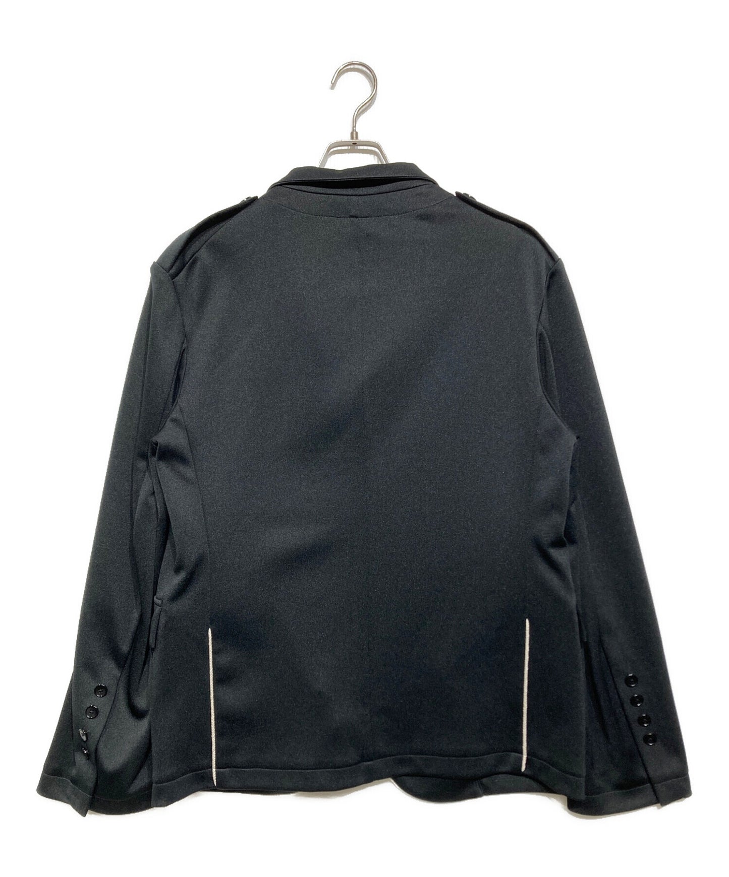 [Pre-owned] GROUND Y POLYESTER SMOOTH PIPING SHORT JACKET GP-J29-900