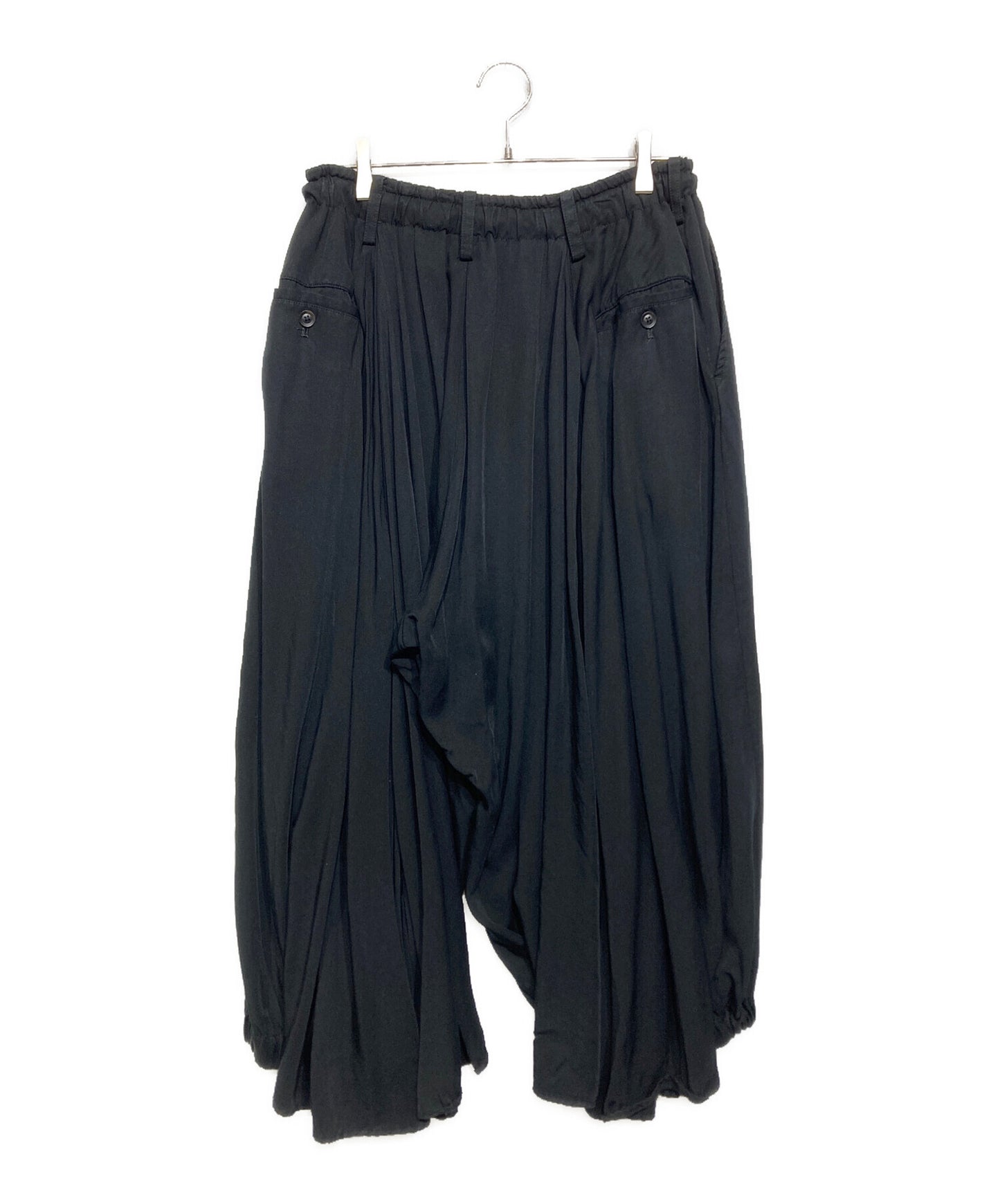 [Pre-owned] BLACK Scandal Yohji Yamamoto Te Burberry E Crow Pants HC-P79-223
