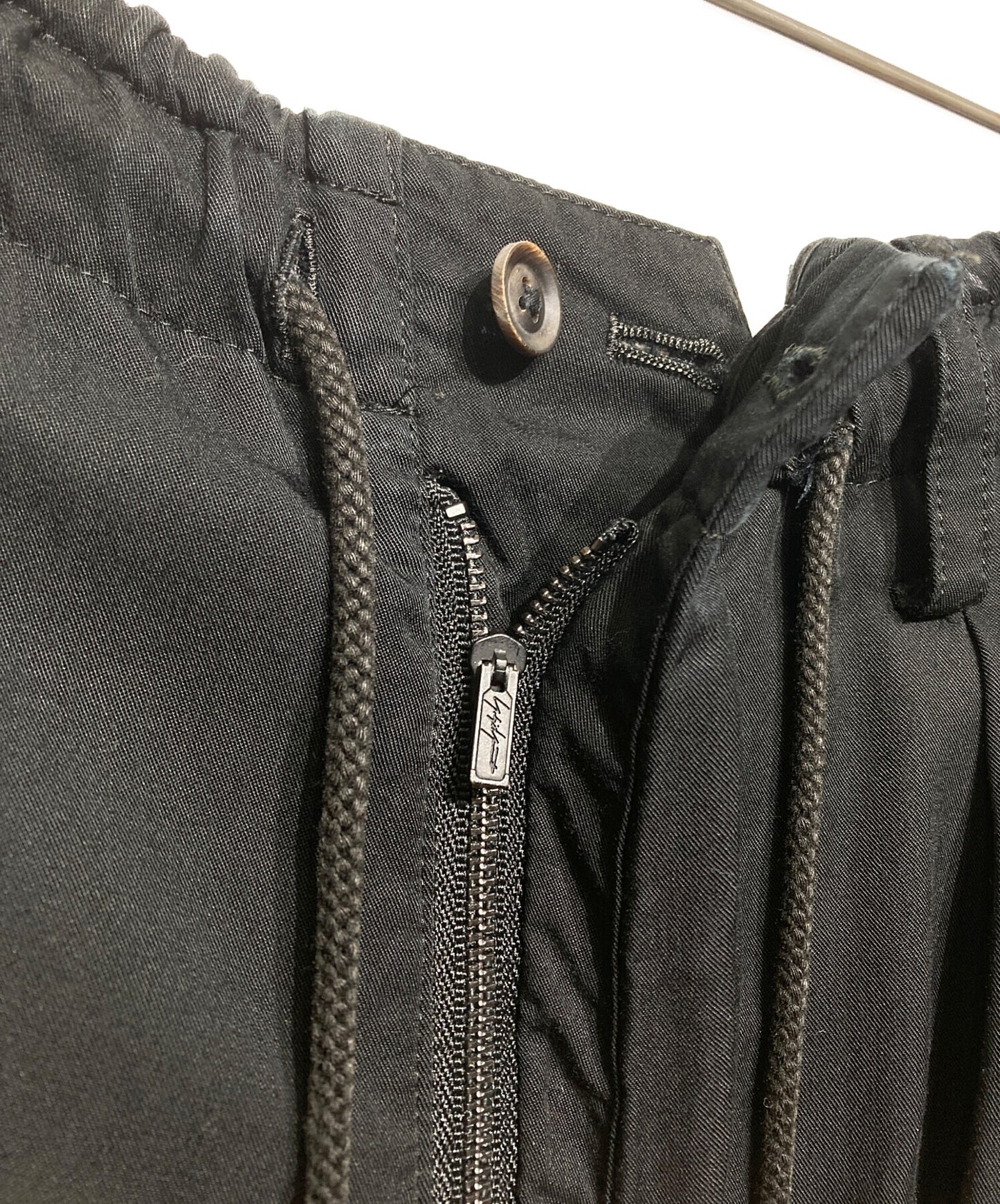 [Pre-owned] BLACK Scandal Yohji Yamamoto Te Burberry E Crow Pants HC-P79-223