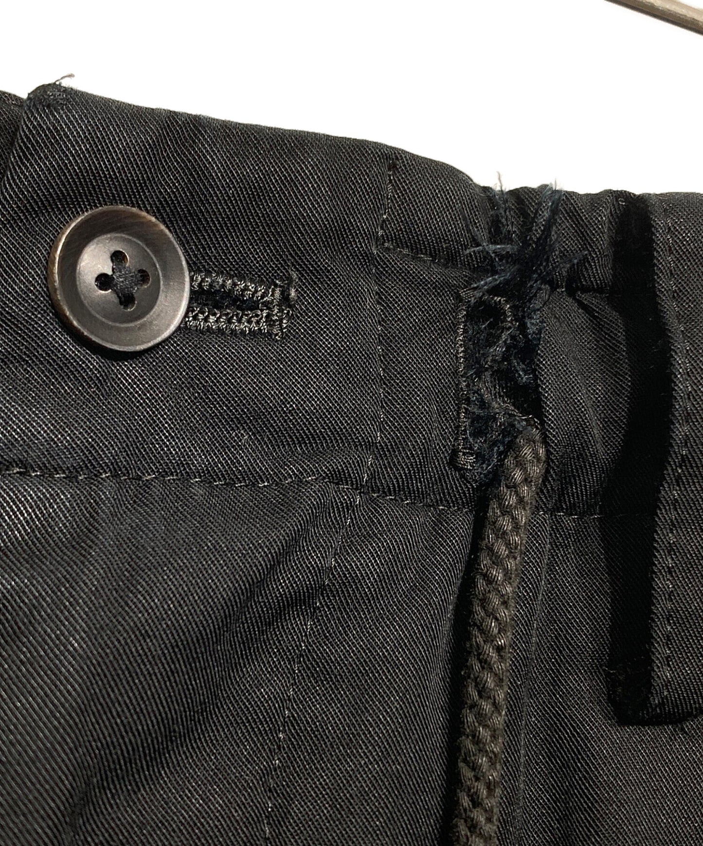 [Pre-owned] BLACK Scandal Yohji Yamamoto Te Burberry E Crow Pants HC-P79-223