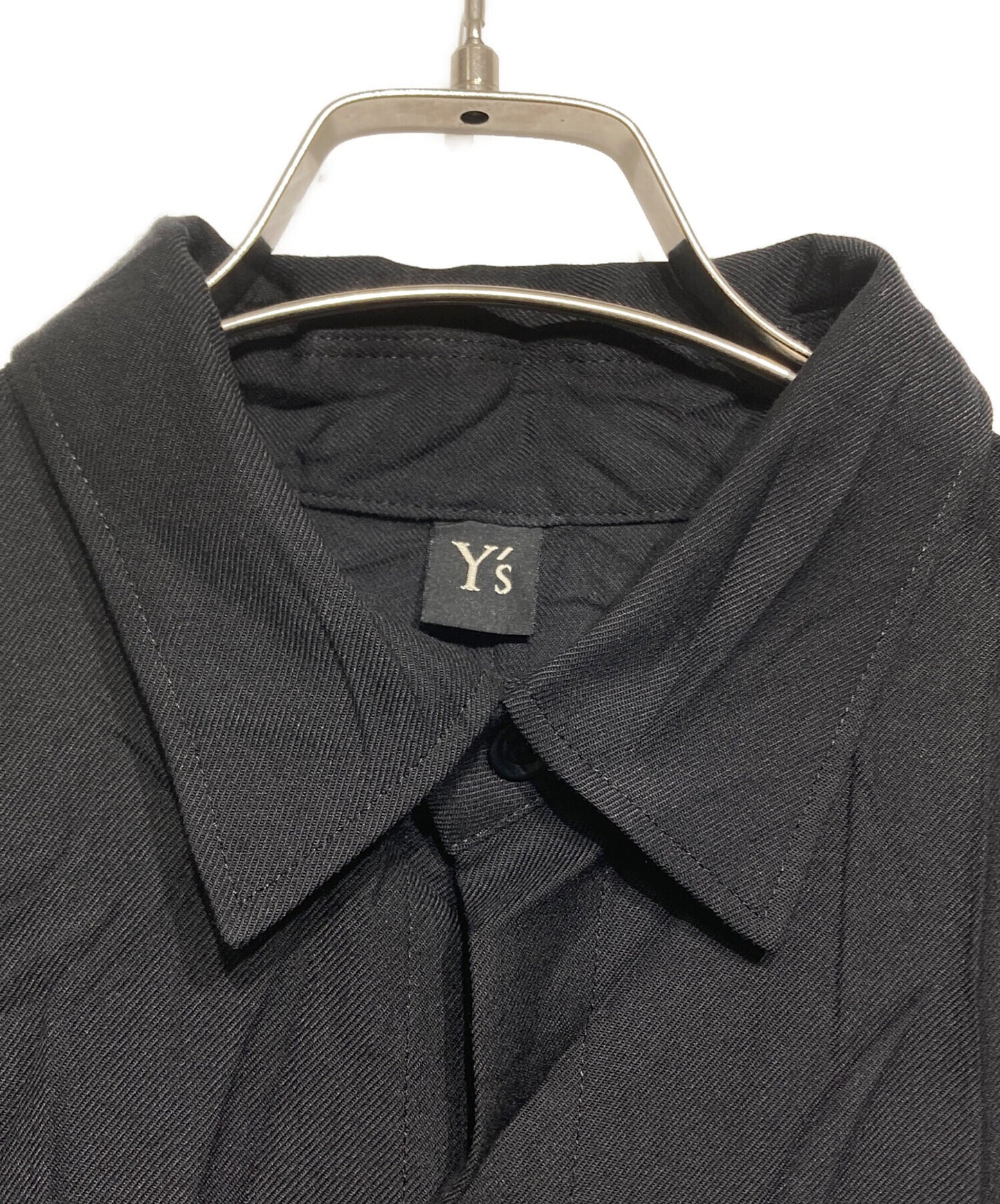 [Pre-owned] Y's Pe/W WRINKLED LONG SLEEVE SHIRTS YC-B20-929