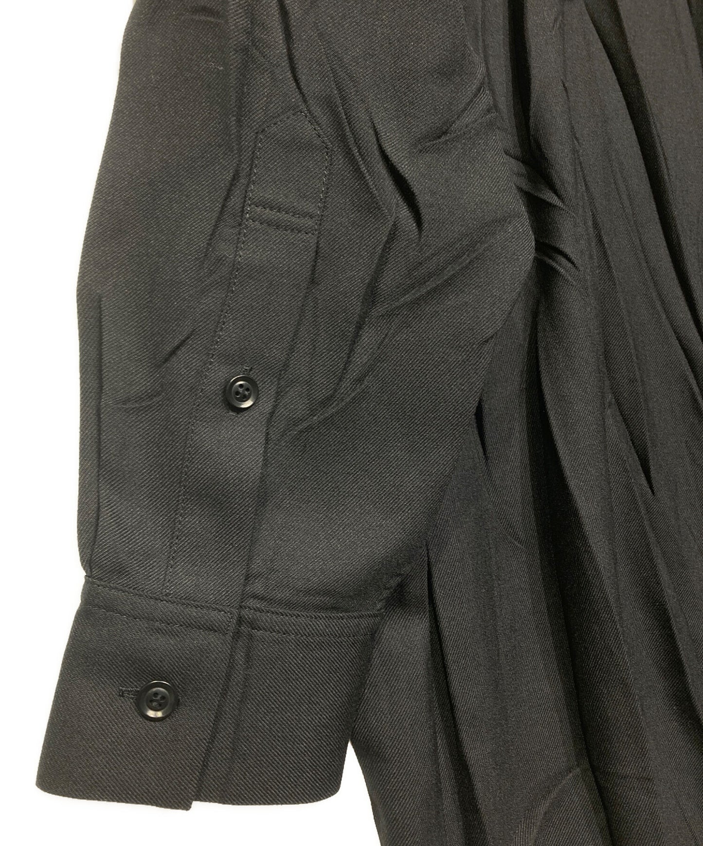 [Pre-owned] Y's Pe/W WRINKLED LONG SLEEVE SHIRTS YC-B20-929