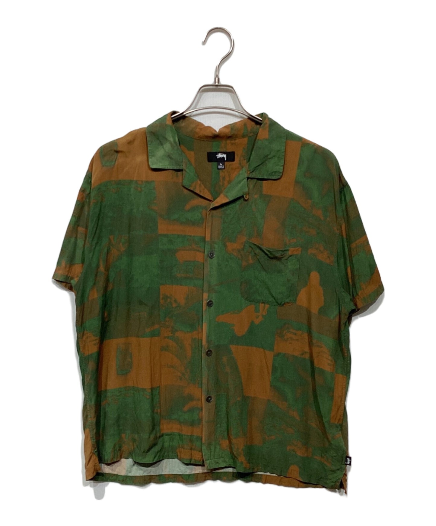 [Pre-owned] stussy 22SS PHOTO FILM SHIRT 1110241