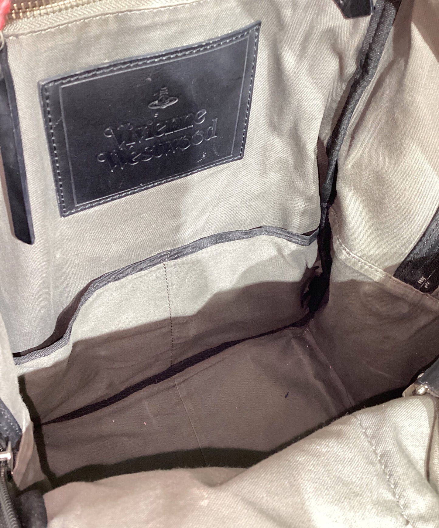 [Pre-owned] Vivienne Westwood PVC Orb Pattern Backpack