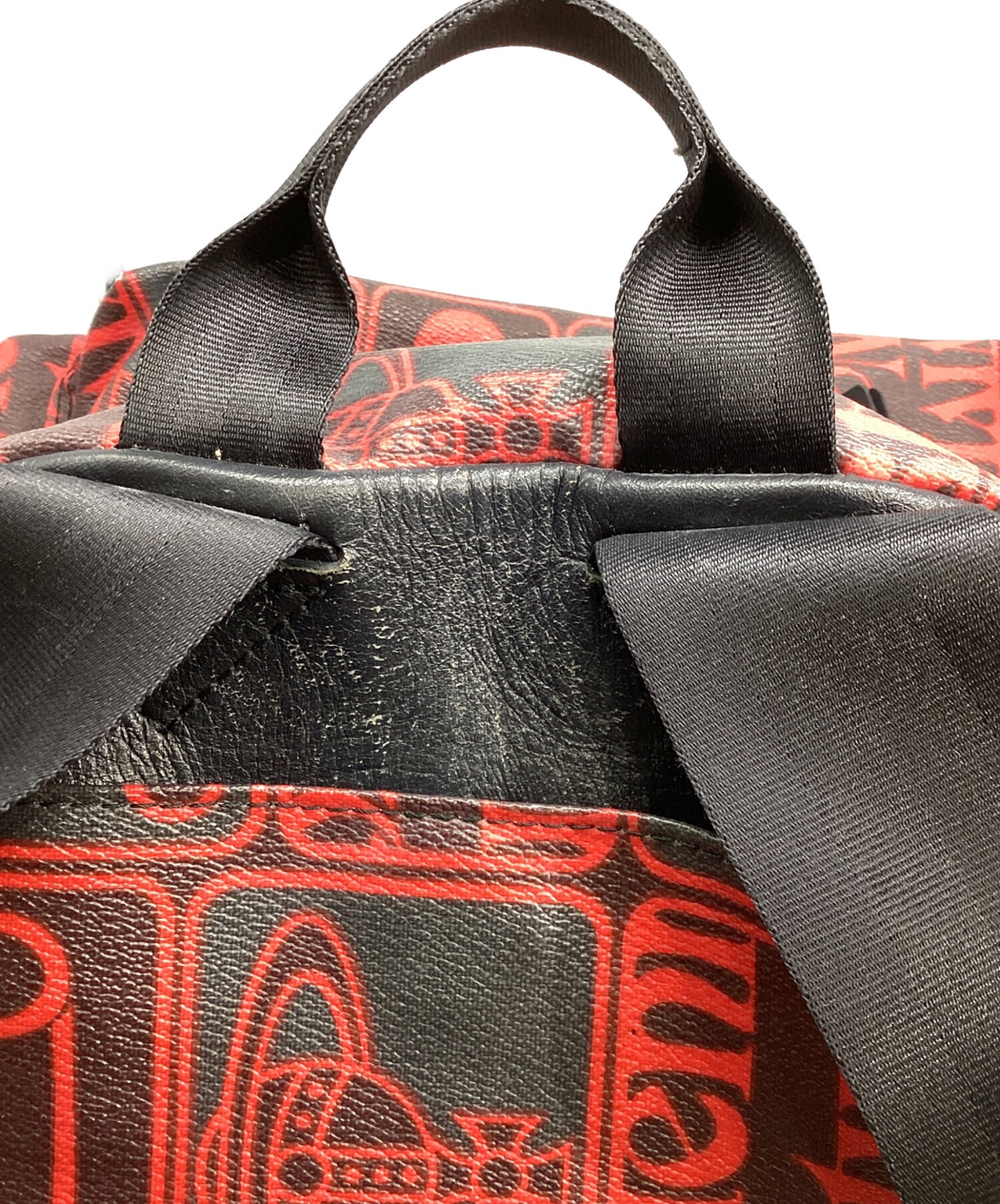 [Pre-owned] Vivienne Westwood PVC Orb Pattern Backpack