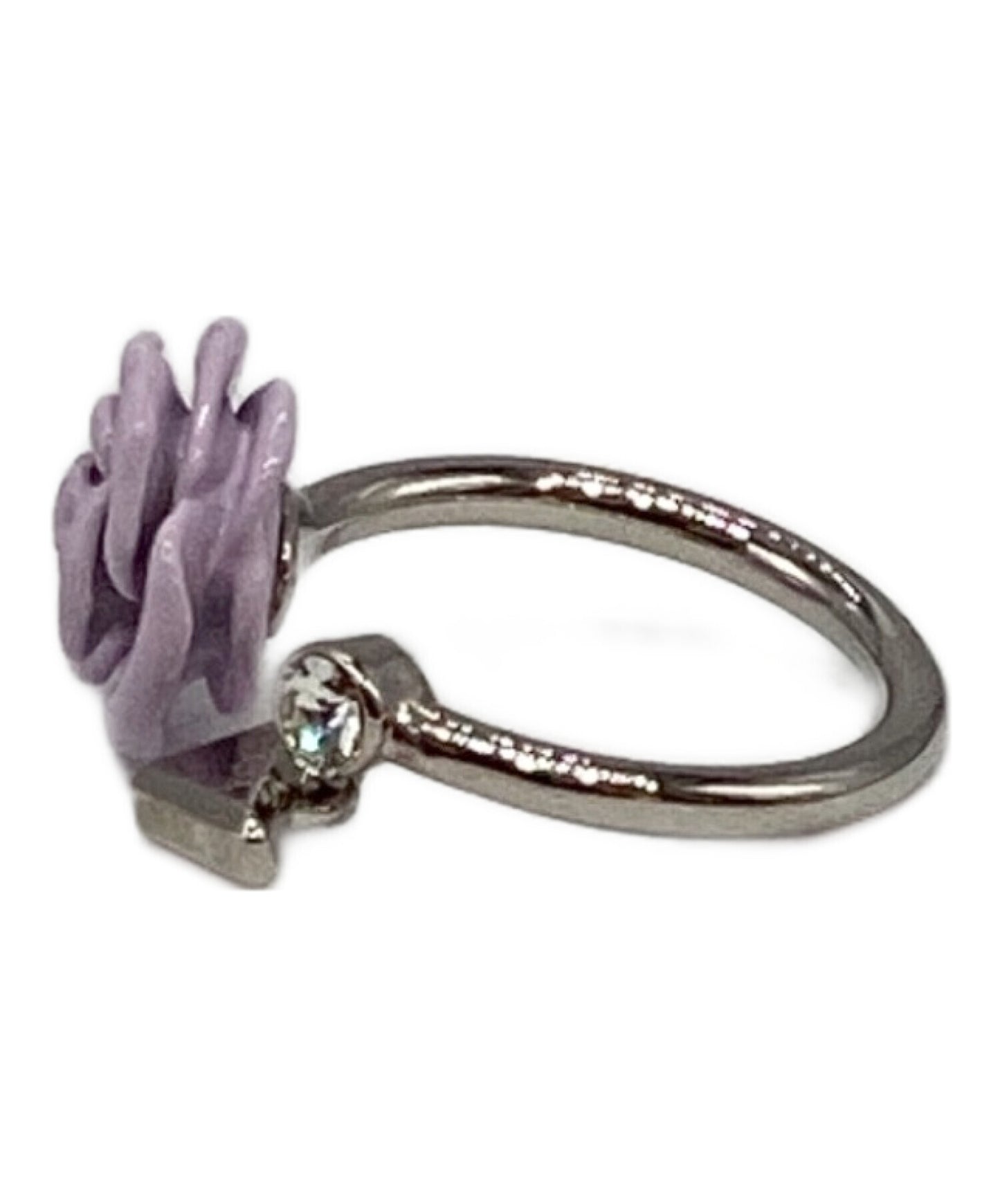 [Pre-owned] PRADA Enameled metal ring